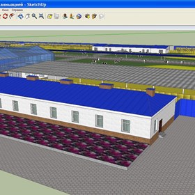 3D графика: Модели животноводческих ферм
