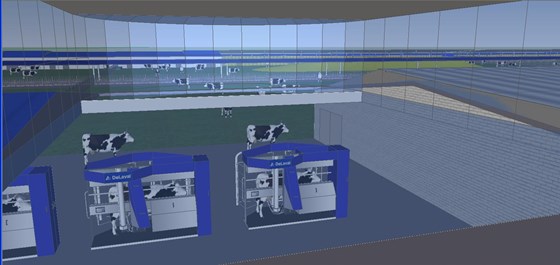 3D графика: Модели животноводческих ферм